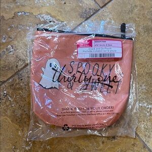 Thirty-One Spooky Snack Pouch - Orange
